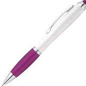 SANS.  Шариковая ручка с зажимом из металла, Пурпурный, арт. 025546303