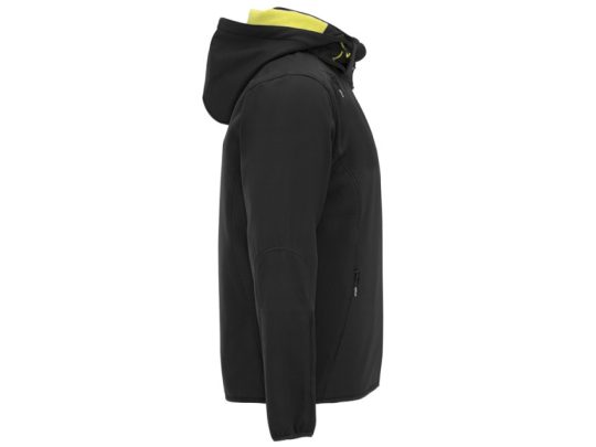 Куртка софтшелл Siberia мужская, черный (XL), арт. 025490103