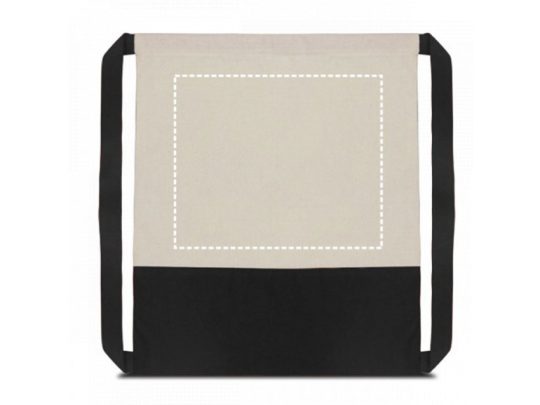 ROMFORD. Сумка в формате рюкзака из 100% хлопка, Черный, арт. 025599903