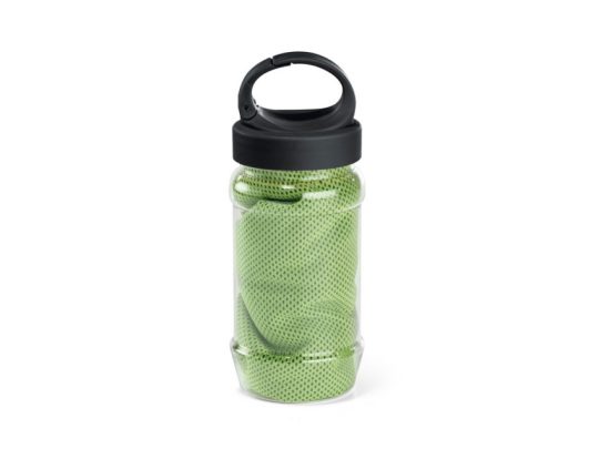 ARTX PLUS. Полотенце для спорта с бутылкой, Светло-зеленый, арт. 025598203