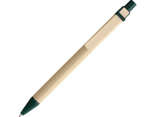 NAIROBI. Шариковая ручка из крафт-бумаги, Зеленый, арт. 025549703