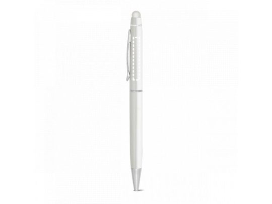 JULIE. Шариковая ручка из металла с стилусом, Белый, арт. 025519303