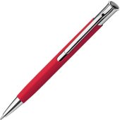 OLAF SOFT. Алюминиевая шариковая ручка, Красный, арт. 025526303