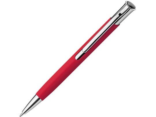 OLAF SOFT. Алюминиевая шариковая ручка, Красный, арт. 025526303