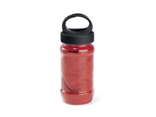 ARTX PLUS. Полотенце для спорта с бутылкой, Красный, арт. 025598303