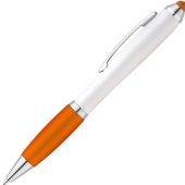 SANS.  Шариковая ручка с зажимом из металла, Оранжевый, арт. 025546403