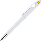 AURY. Шариковая ручка из ABS, Желтый, арт. 025563503