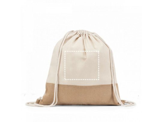 SABLON. Сумка в формате рюкзака из 100% хлопка, Натуральный, арт. 025599803