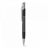 OLAF SOFT. Алюминиевая шариковая ручка, Черный, арт. 025526103