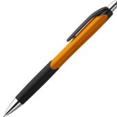 CARIBE. Шариковая ручка из ABS с противоскользящим покрытием, Оранжевый, арт. 025549203