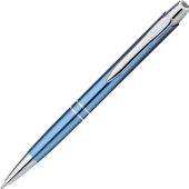 MARIETA METALLIC. Алюминиевая шариковая ручка, Голубой, арт. 025545103