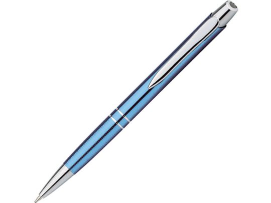 MARIETA METALLIC. Алюминиевая шариковая ручка, Голубой, арт. 025545103