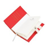 Записная книжка Pierre Cardin красная, 10,5 х 18,5 см, арт. 025646803