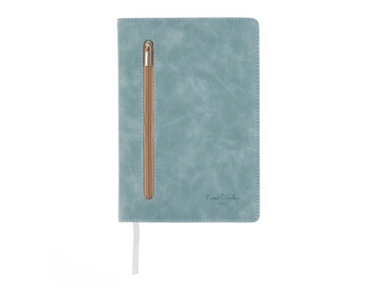 Записная книжка Pierre Cardin голубая, 14 х 20,5 см, арт. 025646603