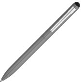 WASS TOUCH. Алюминиевая шариковая ручка с стилусом, Металлик, арт. 025541803
