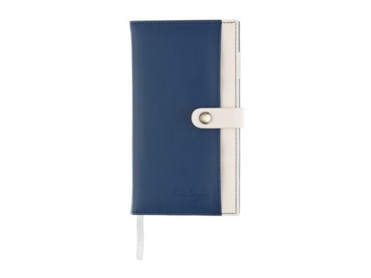 Записная книжка Pierre Cardin синяя, 10,5 х 18,5 см, арт. 025646903