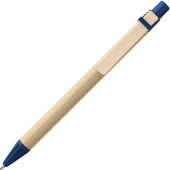 NAIROBI. Шариковая ручка из крафт-бумаги, Синий, арт. 025549803