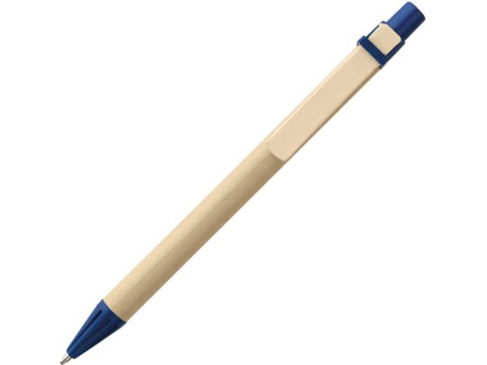 NAIROBI. Шариковая ручка из крафт-бумаги, Синий, арт. 025549803