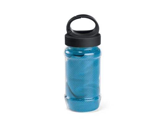 ARTX PLUS. Полотенце для спорта с бутылкой, Голубой, арт. 025598103