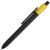 KIWU METALLIC. Шариковая ручка из ABS, Желтый, арт. 025564403