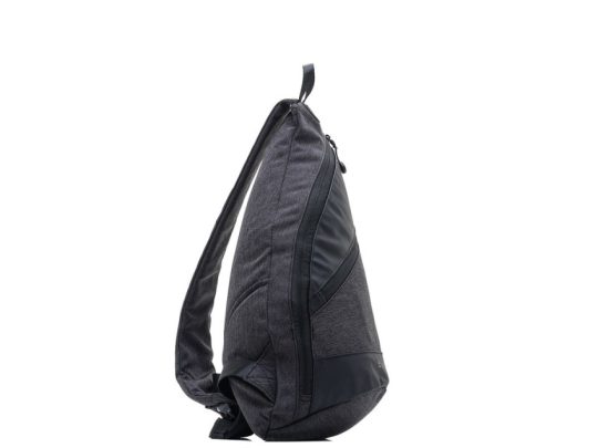 Рюкзак с одним плечевым ремнем BUGATTI Universum, графитовы, полиэстер меланж/тарпаулин, 23х14х42 см, арт. 025730903