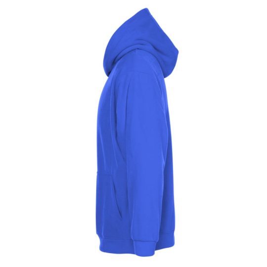Худи флисовое унисекс Manakin, ярко-синее, размер M/L