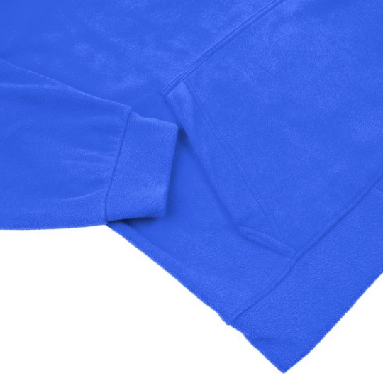 Худи флисовое унисекс Manakin, ярко-синее, размер XS/S