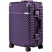 Чемодан Aluminum Frame PC Luggage V1, фиолетовый