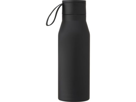 Ljungan Бутылка объемом 500 мл с медной вакуумной изоляцией, ремешком и крышкой, черный, арт. 025701103