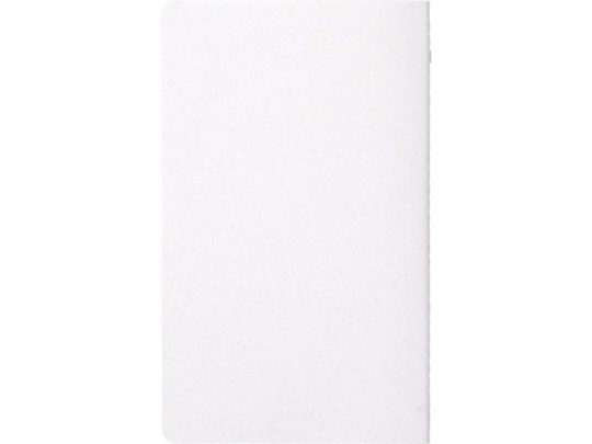 Блокнот Fabia с переплетом, изготовленный из рубленой бумаги, белый, арт. 025700103