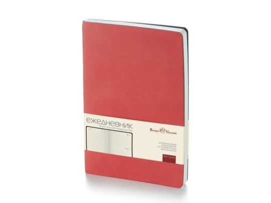 Ежедневник недатированный B5 Megapolis Flex (красный), арт. 025725303