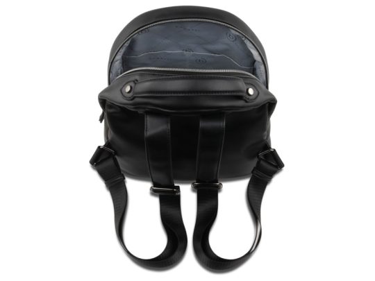 Рюкзак женский BUGATTI Cara, чёрный, полиуретан, 25,5х11х27,5 см, 7 л, арт. 025736003