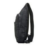 Рюкзак с одним плечевым ремнем BUGATTI Contratempo, чёрный, нейлон, 18х6х38 см, арт. 025730703