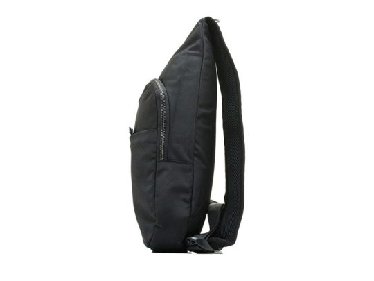 Рюкзак с одним плечевым ремнем BUGATTI Contratempo, чёрный, нейлон, 18х6х38 см, арт. 025730703