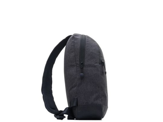 Рюкзак с одним плечевым ремнем BUGATTI Universum, графитовый, полиэстер меланж/тарпаулин, 23х9х35 см, арт. 025731003
