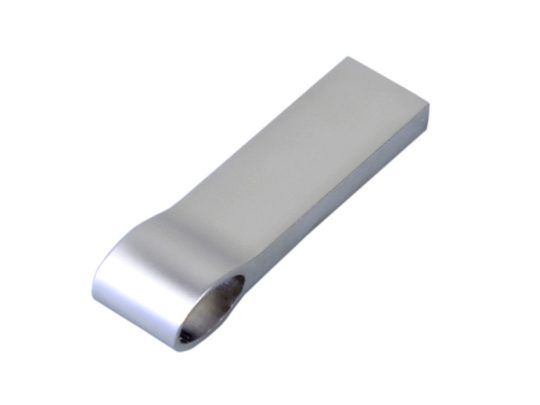 USB 2.0-флешка на 512 Мбайт с мини чипом, компактный дизайн, боковое отверстие для цепочки (512Mb), арт. 025946303