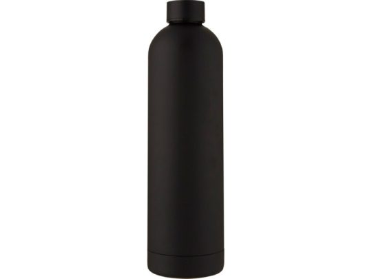 Spring Медная спортивная бутылка объемом 1 л с вакуумной изоляцией , черный, арт. 025936103