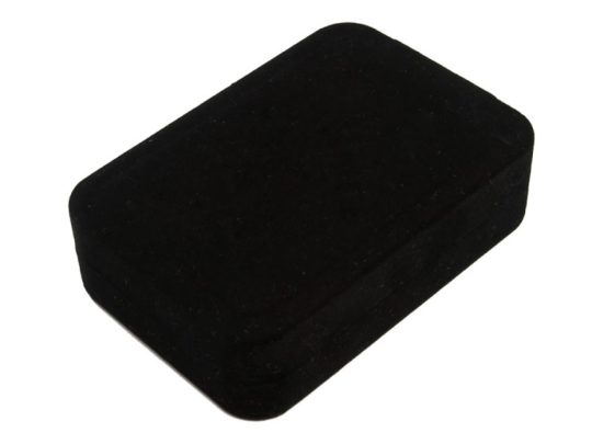 Подарочная коробка для флешки, черный бархат, арт. 025950403
