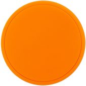 Лейбл из ПВХ Dzeta Round, M, оранжевый неон