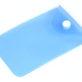 Прозрачный кармашек PVC, синий цвет, арт. 025952103