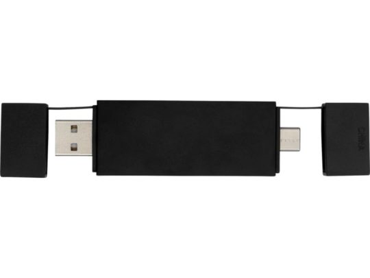 Mulan Двойной USB 2.0-хаб, черный, арт. 025936903