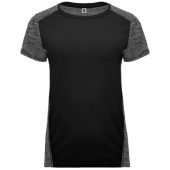 Спортивная футболка Zolder женская, черный/меланжевый черный (XL), арт. 026001603