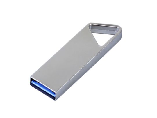 USB 2.0-флешка на 16 Гб с мини чипом, компактный дизайн, отверстие треугольной формы для цепочки (16Gb), арт. 025945503