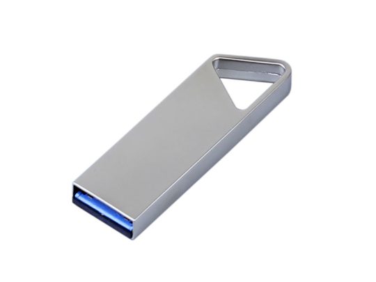 USB 2.0-флешка на 32 Гб с мини чипом, компактный дизайн, отверстие треугольной формы для цепочки (32Gb), арт. 025945603