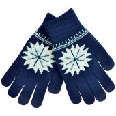 Перчатки для сенсорных экранов  «Снежинка»