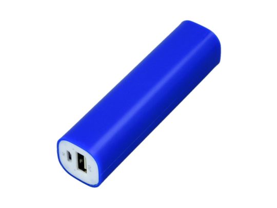 PB030 Универсальное зарядное устройство power bank  прямоугольной формы. 2200MAH. Синий (2200 mAh), арт. 025948303