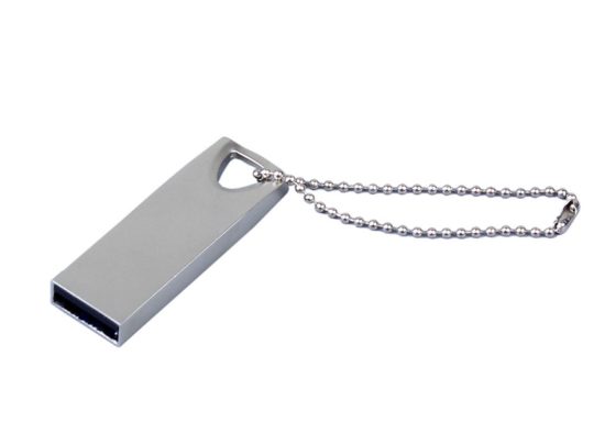 USB 2.0-флешка на 128 Гб с мини чипом, компактный дизайн, стильное отверстие для цепочки (128Gb), арт. 025944703