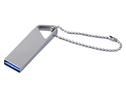 USB 2.0-флешка на 4 Гб с мини чипом, компактный дизайн, отверстие треугольной формы для цепочки (4Gb), арт. 025945303