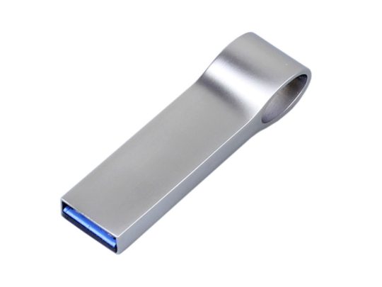 USB 2.0-флешка на 512 Мбайт с мини чипом, компактный дизайн, боковое отверстие для цепочки (512Mb), арт. 025946303