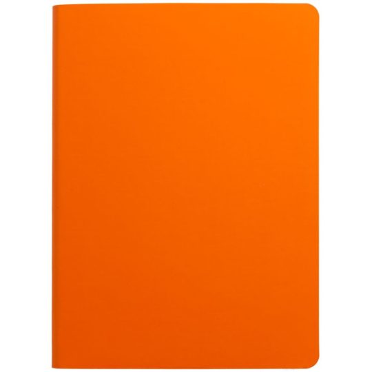 Ежедневник Flex Shall, недатированный, оранжевый, с белой бумагой